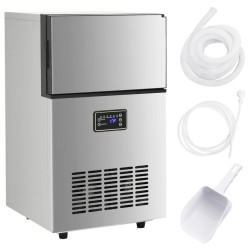 Ezüst jégkockakészítő 420 w 45 kg / 24 óra