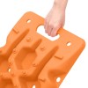2 db narancssárga nejlon vontatási táblák 107x31x7 cm
