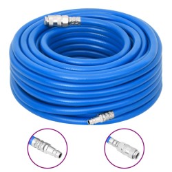 Kék pvc légtömlő 0,7" 10 m