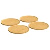 4 db bambusz pizza tányér ø32 x 1,5 cm