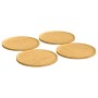 4 db bambusz pizza tányér ø32 x 1,5 cm