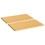 2 db bambusz tűzhely fedő 50 x 28 x 1,5 cm