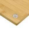 2 db bambusz tűzhely fedő 50 x 28 x 1,5 cm