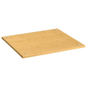 Bambusz tűzhely fedő 50 x 56 x 1,5 cm