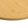 6 db bambusz vágódeszka ø40 x 1,5 cm