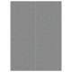 Világosszürke poliészter geotextília medencealátét 300 x 220 cm
