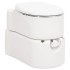 Fehér beépített hdpe és acél kemping wc 24+17 l