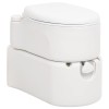 Fehér beépített hdpe és zománc kemping wc 24+17 l