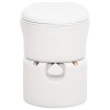 Fehér beépített hdpe és zománc kemping wc 24+17 l