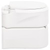 Fehér beépített hdpe és pp wc 24+17 l