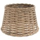Barna fonott lámpaernyő ø38 x 23 cm
