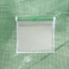 Zöld acélvázas melegház 4 m² 2 x 2 x 2 m