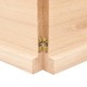 Kezeletlen tömör fa fürdőszobai pult 120 x 50 x 4 cm Kezeletlen tömör fa fürdőszobai pult 120 x 50 x 4 cm