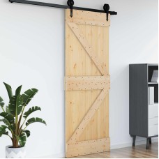 Ajtó narvik természetes 70 x 210 cm szilárd fenyőfa
