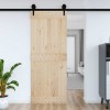 Ajtó narvik természetes 90 x 210 cm szilárd fenyőfa