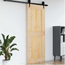 Ajtó narvik természetes 85 x 210 cm szilárd fenyőfa