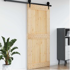 Ajtó narvik természetes 100 x 210 cm szilárd fenyőfa