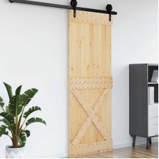 Ajtó narvik természetes 85 x 210 cm szilárd fenyőfa