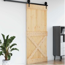 Ajtó narvik természetes 100 x 210 cm szilárd fenyőfa