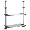 Alumínium konyhapolc 50 x 25 x (50-70) cm