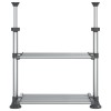Alumínium konyhapolc 50 x 25 x (50-70) cm