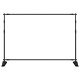 Fekete acél háttérállvány 305x243 cm Fekete acél háttérállvány 305x243 cm