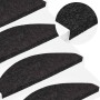 10 db antracitszürke öntapadó lépcsőszőnyeg 65 x 22,5 x 3,5 cm