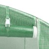 Zöld üvegház acélvázzal 24 m² 6x4x2,85 m