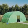 Zöld üvegház acélvázzal 24 m² 6x4x2,85 m