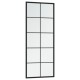 2 db fekete fém fali tükör 100x40 cm 2 db fekete fém fali tükör 100x40 cm