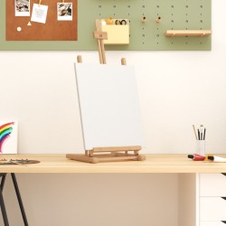 Tömör fenyőfa asztali festőállvány 29,5x33x80 cm