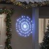 2 db karácsonyi hideg fehér csillagfény 140 db led 17 cm