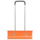 Narancssárga hólapát acél pengével és kihúzható nyéllel 96 cm