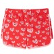 Piros gyerek rövidnadrág húzózsinórral 116