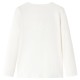 Ekrü színű hosszú ujjú gyerekpóló 104