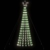 Hideg fehér led karácsonyfa 275 led 180 cm