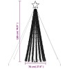 Hideg fehér led karácsonyfa 275 led 180 cm