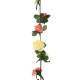 6 db tavaszi naplemente piros színű művirágfüzér 250 cm 6 db tavaszi naplemente piros színű művirágfüzér 250 cm