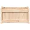 Tömör fenyőfa virágláda 60x31x31 cm