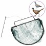 Zöld acél madárcsapda 40 cm