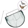 Zöld acél madárcsapda 50 cm