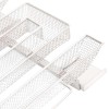 4 oldalas rozsdamentes acél hidegfüst-generátor 22,5 cm