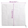 4 db növényvédő huzat cipzárral 70 g/m² 3,93 x 3,5 m