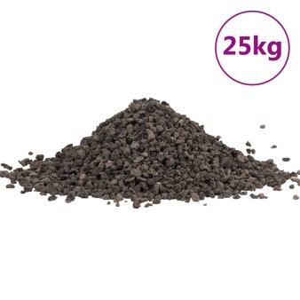 Fekete bazaltkavics 25 kg 5-8 mm