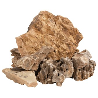 25 kg barna sárkánykő 5-30 cm