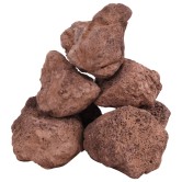 Piros vulkanikus kőzetek 10-30 cm 10 kg Piros vulkanikus kőzetek 10-30 cm 10 kg