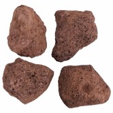 Piros vulkanikus kőzetek 10-30 cm 10 kg Piros vulkanikus kőzetek 10-30 cm 10 kg