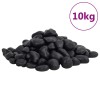 10 kg fekete csiszolt kavics 2-5 cm