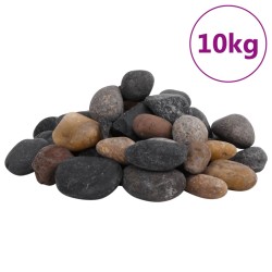Vegyes színű polírozott kavics 5-8 cm 10 kg