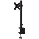Fekete acél monitorállvány vesa 75/100 mm Fekete acél monitorállvány vesa 75/100 mm